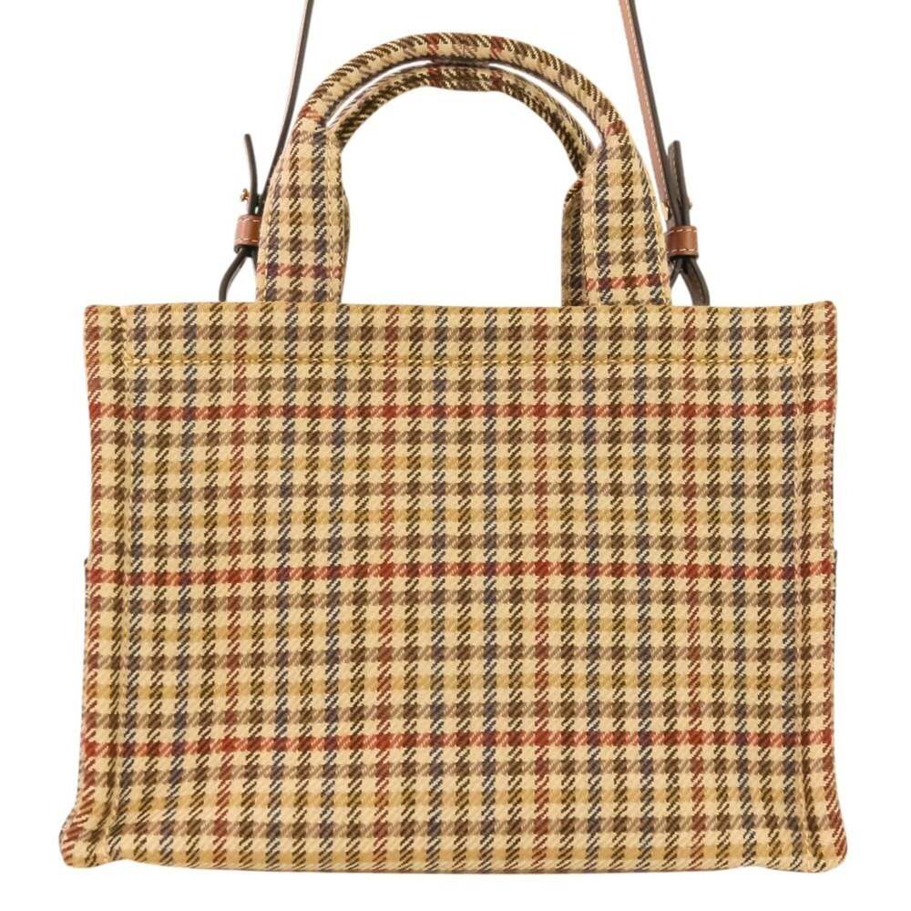 CELINE Triomphe Logo Small Cabas Thais Tweed 2-Way Shoulder Bag 199162EP8.14M... - Picture 3 of 12